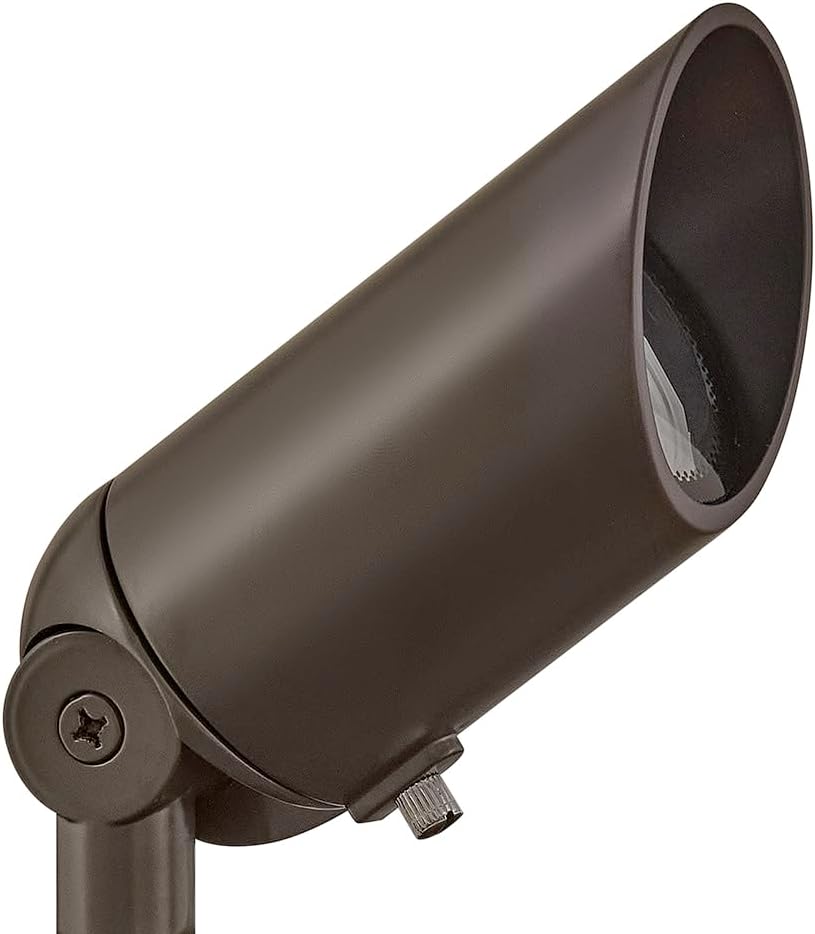 Hinkley 12V MR16 Accent Spot Light, Clear Glass Lens, Traditional Style, Set of 12, Bronze Finish