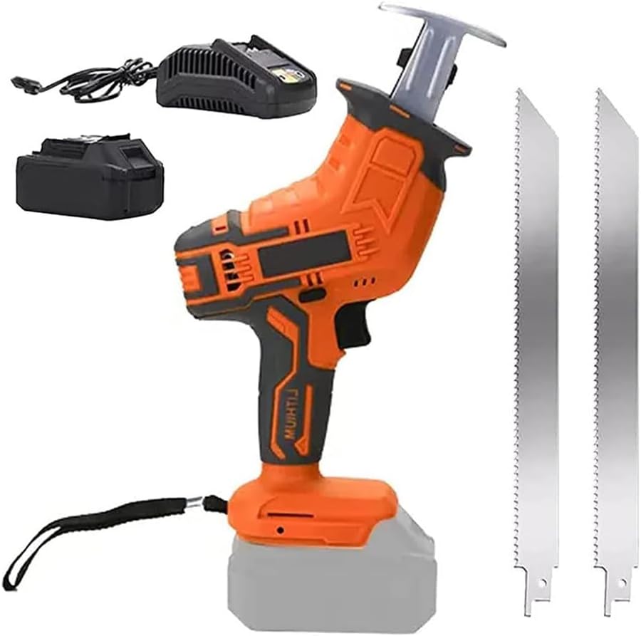 Electric Bone Saw Butchering Saw With Stainless Steel Blade, Cordless Bone Saw, Commercial Electric Reciprocating Saw, Multi-Function Machine, Meat, Pork, Fish And Ribs,1-2