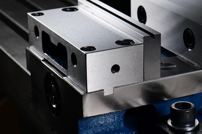 Tegara 690X 6' CNC Milling Machine Vise with Location Holes and Vise Key Slot 202-0990 R[