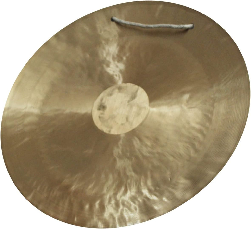 Arborea 20'Large Sun Wind Gong with Gong Mallet and Hanging String Authentic Chinese Hand Gong Sound Great for Sound Healing and Therapy