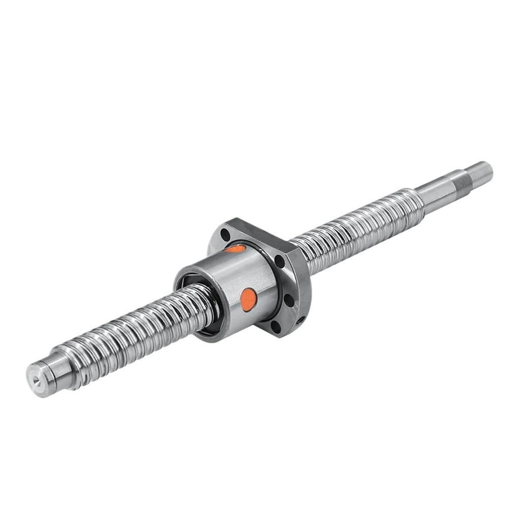 SFU2005 SFU2010 20MM Diameter 5mm 10mm Lead End Machined Ballscrew Rod + Single Ball Nut for CNC Engraver Milling Router(700mm)