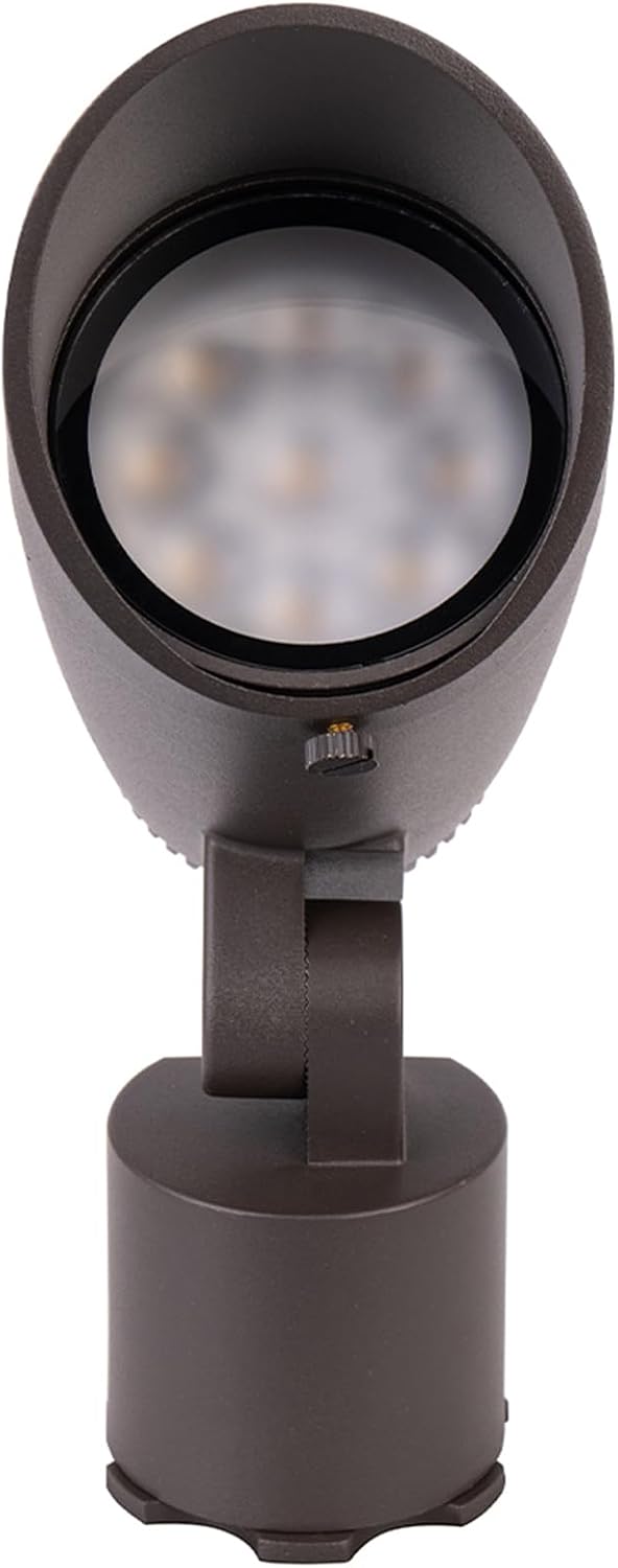 WAC Lighting LED 12V Colorscaping Smart App Controllable Landscape Lighting with RGBWW Color Changing and Tunable White Grand Accent 24W Spot Light with Adjustable Beam Angle in Bronze