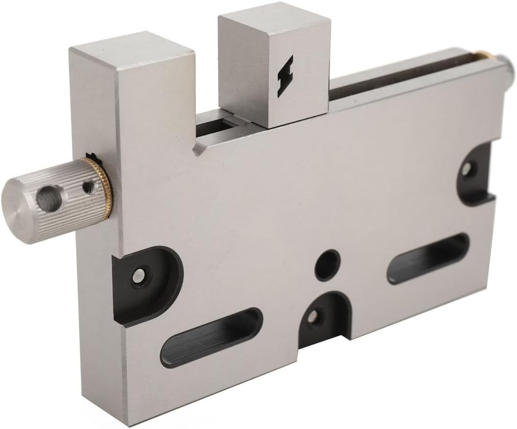 Wire EDM Precision Manual Vise 4 Inch High Precision Vise Slow-moving Wire Vise 0-100mm Jaw Opening Clamping HRC50-55