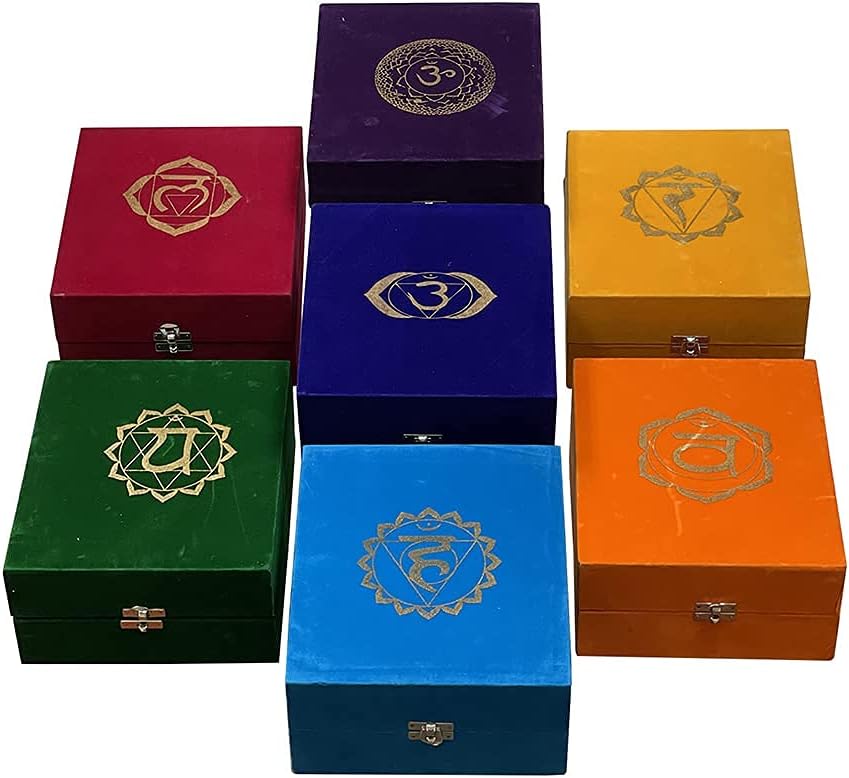 Chakra Singing Bowls Set Cuencos Tibetanos With Cushion Mallet Tulsi Beads Mala Tibetan Prayer Flag For Meditation Mindfulness - Style2 Size Large