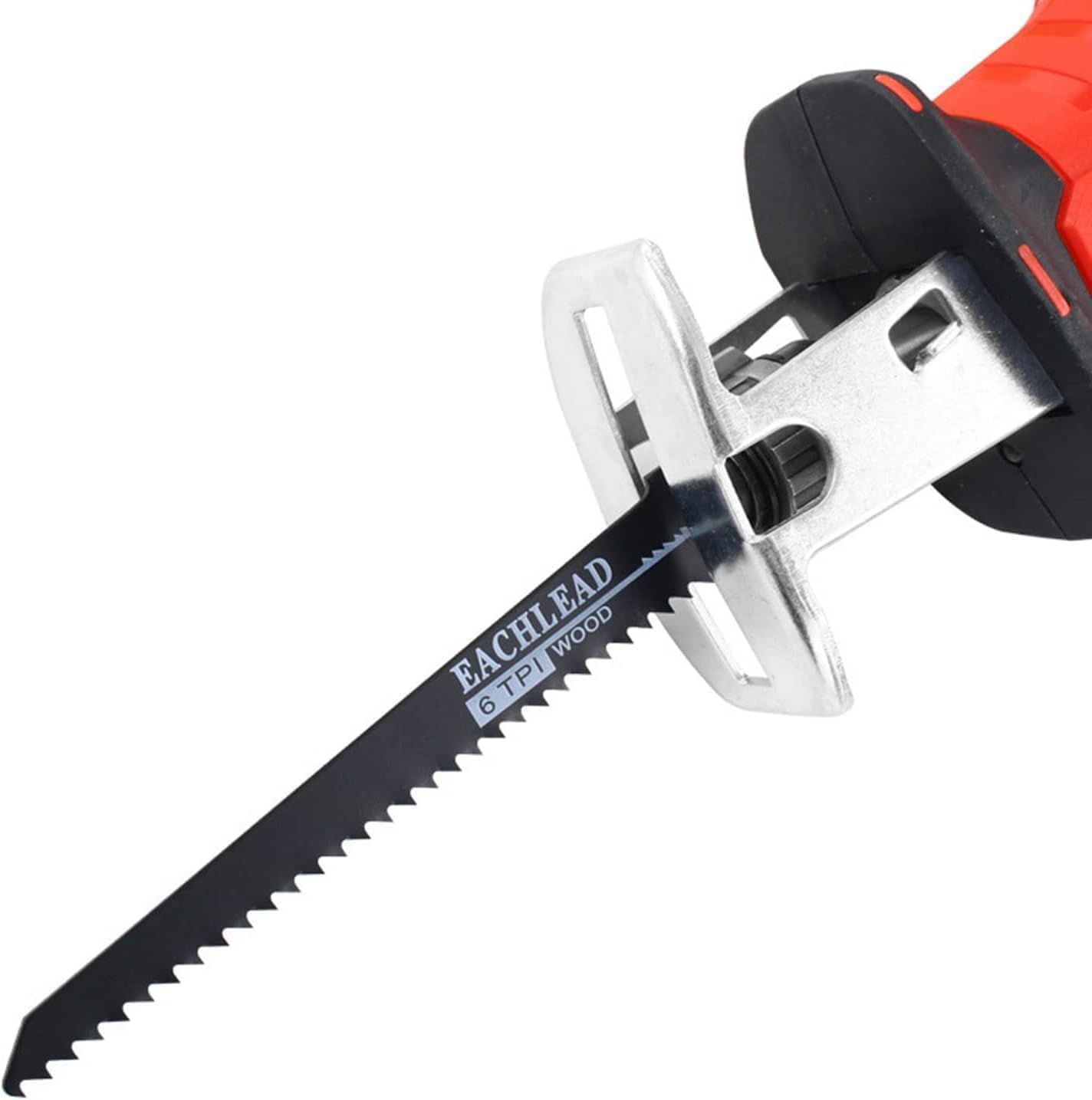 Butcher Bone Saw, Reciprocating Saws 48V, with 4 Blades Cordless Electric Sabre Saw, Tool-Free Blade Change, with 1500mAh Batteries & Fast Charger