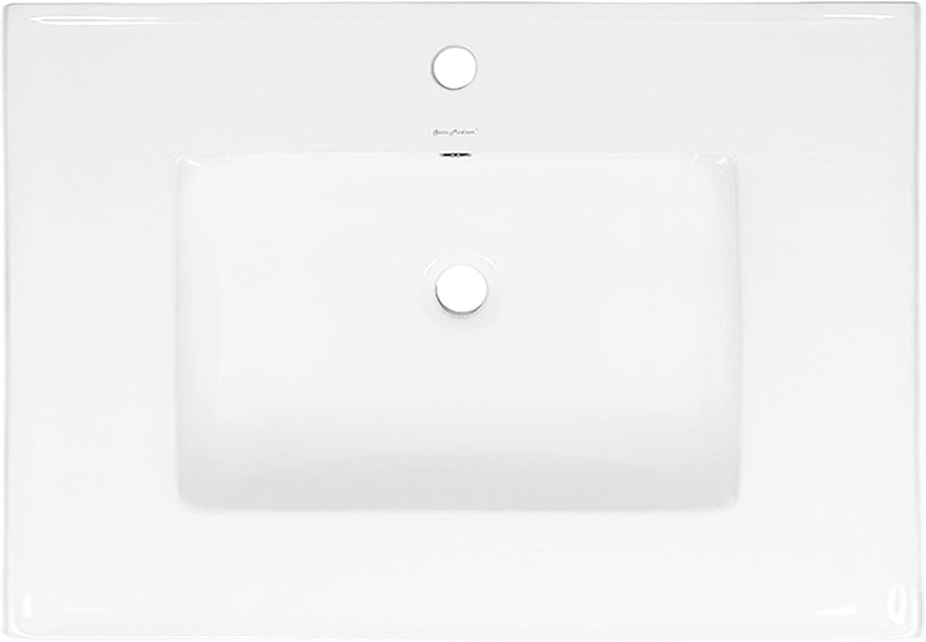 30' Ceramic Vanity Sink Top