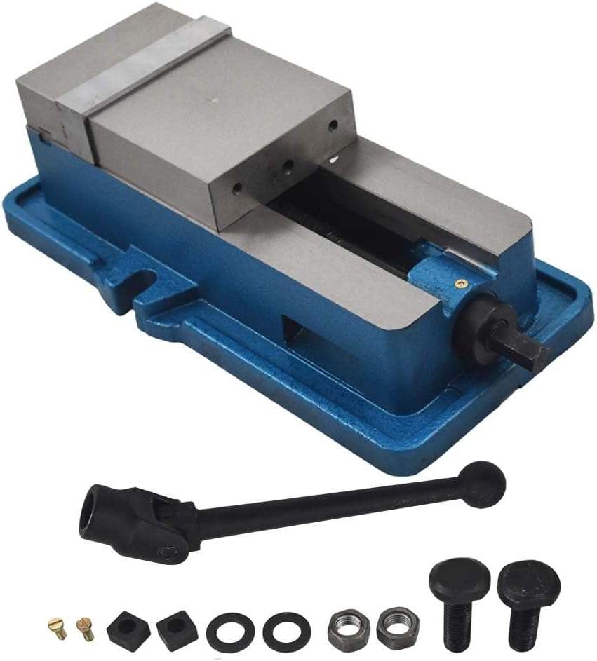 findmall Accuracy Mill Vise Without Base 6 X 5-1/2' for Milling Shaping and Drilling Machines