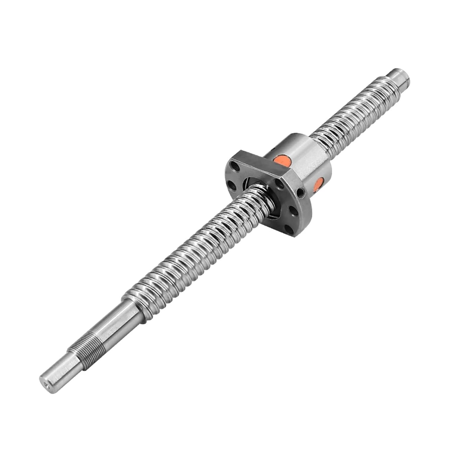 SFU2005 SFU2010 20MM Diameter 5mm 10mm Lead End Machined Ballscrew Rod + Single Ball Nut for CNC Engraver Milling Router(700mm)