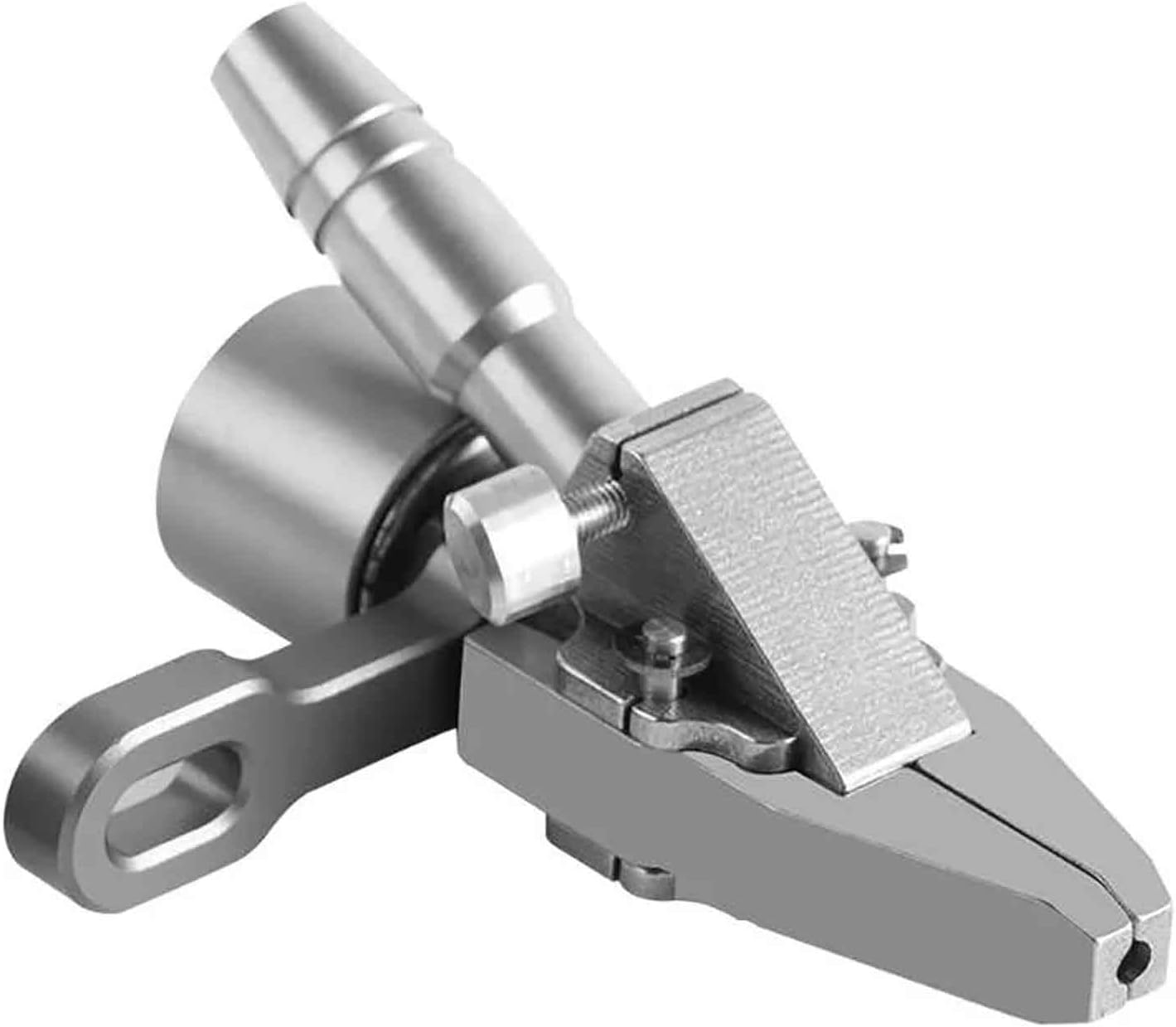 iDili Pneumatic Stainless Steel Screw Machine Clamp Hand-Held Chuck Automatic Screw Machine Clamp (M3.0A)