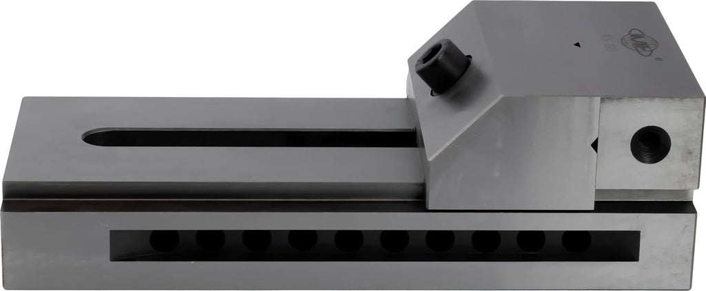 CME Screwless-Type Toolmaker's Vise, 5 7/8' Jaw Width, 7 7/8' Maximum Opening, High-Precision Workholding Vise With Multi-Orientation Mounting For Milling, Inspection, Grinding, Wire EDM