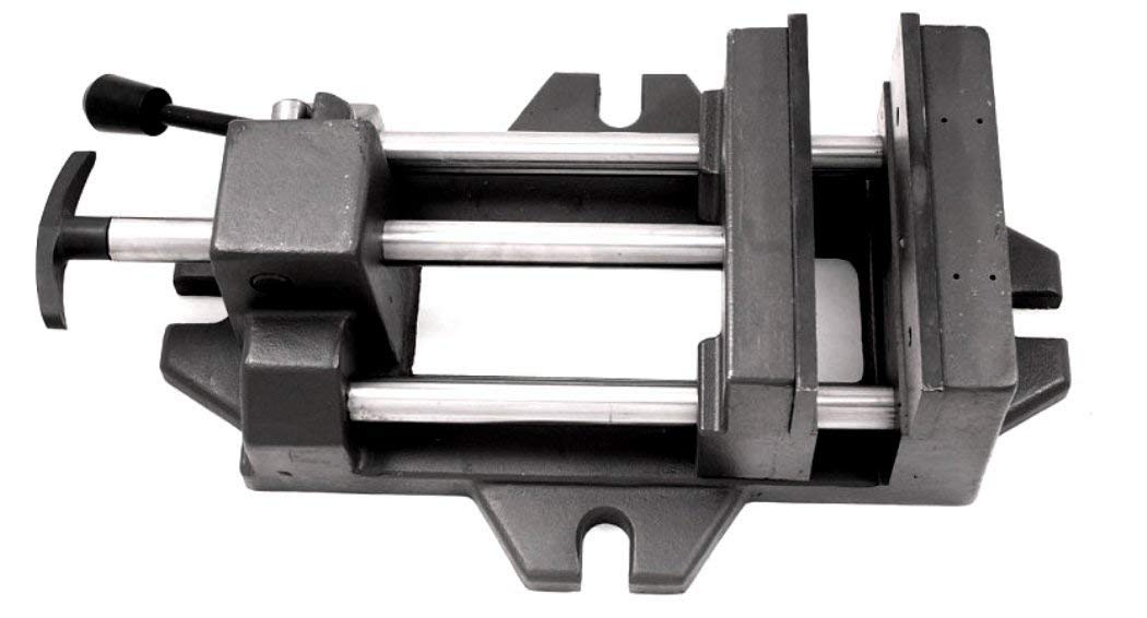 HHIP 3900-0186 Pro-Series High Grade Iron Quick Slide Drill Press Vise, 6' Width x 1.875' Depth Jaw, 6.25' Jaw Opening (Pack of 1)