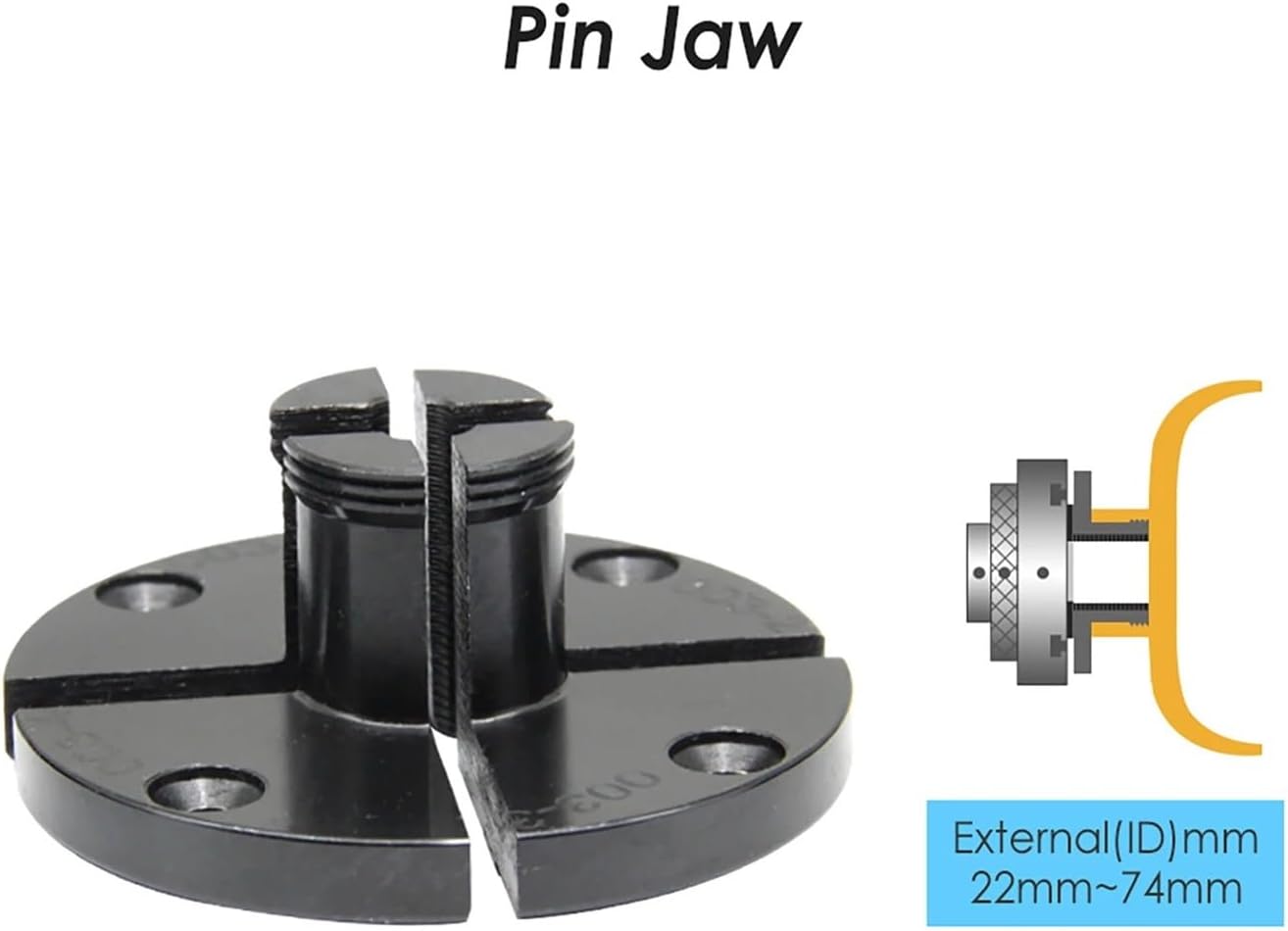 1pcs Wood Lathe Chuck Step Jaw for 4' 100mm Lathe Chuck(Flat Jaw)