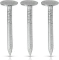 (4000 Pack) 1-1/4-Inch Galvanized Roofing Nails Professional Grade - Used to fasten roofing felt, asphalt singles & insulation board (4000)