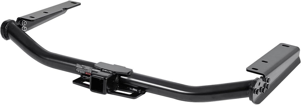 VEVOR Class 3 Trailer Hitch, 2-Inch Receiver, Compatible with 2014-2019 Toyota Highlander, Q345B Steel Tube Frame, Multi-Fit Hitch to Receive Ball Mount, Cargo Carrier, Bike Rack, and Tow Hook, Black