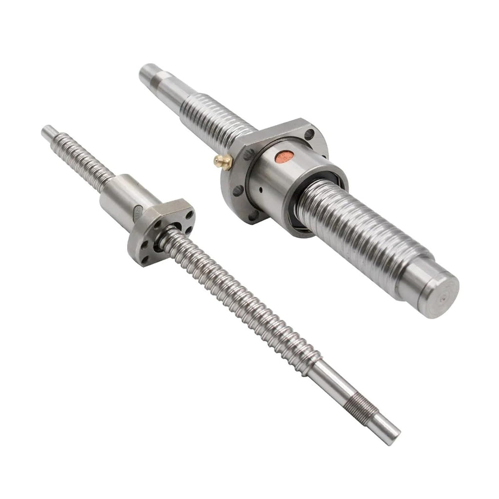 BallScrew SFU2005 SFU2010 20MM Diameter 5mm 10mm Lead End Machined Ballscrew Rod + Single Ball Nut for CNC Engraver Milling Router(SFU2005,300mm)