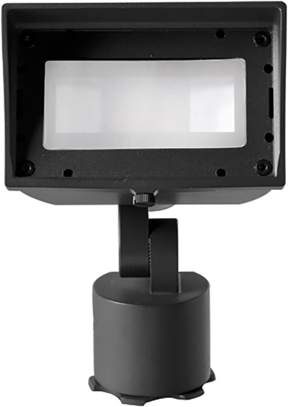 WAC Landscape Lighting, Wall Wash Light LED 120V with Adjustable Beam Angle and Integral Brightness Control 3000K in Black