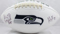 Kenny Easley Autographed Seattle Seahawks HOF 17 Logo Football- JSA Witness Auth - Autographed Footballs