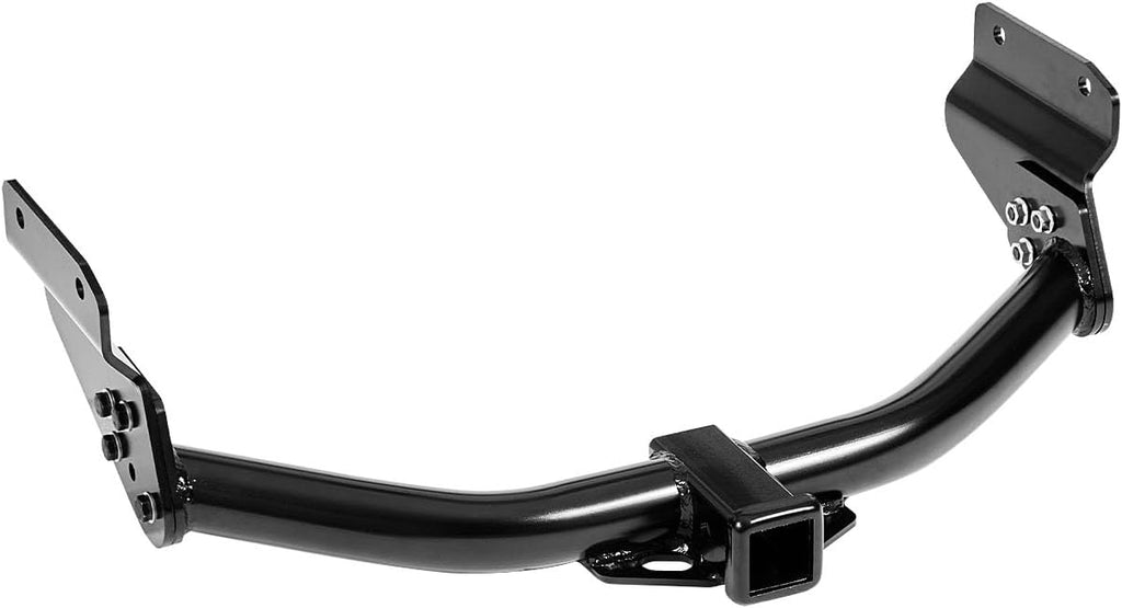 VEVOR Class 3 Trailer Hitch, 2-Inch Receiver, Compatible with 2011-2021 Jeep Grand Cherokee, Q345B Steel Tube Frame, Multi-Fit Hitch to Receive Ball Mount, Cargo Carrier, Bike Rack, Tow Hook, Black
