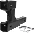 Dual Hitch Extension With Bolt Nut Kit Fits For 2 Inch Extender To 10 Inch Max Length Adjust 7-1/2 Inch Riser Or Drop 4,000 Lbs