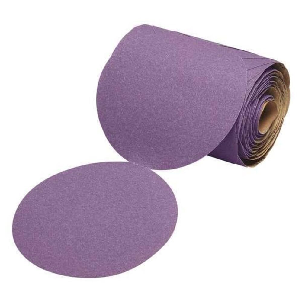 PSA Sanding Disc Roll,Coated,5' Dia.