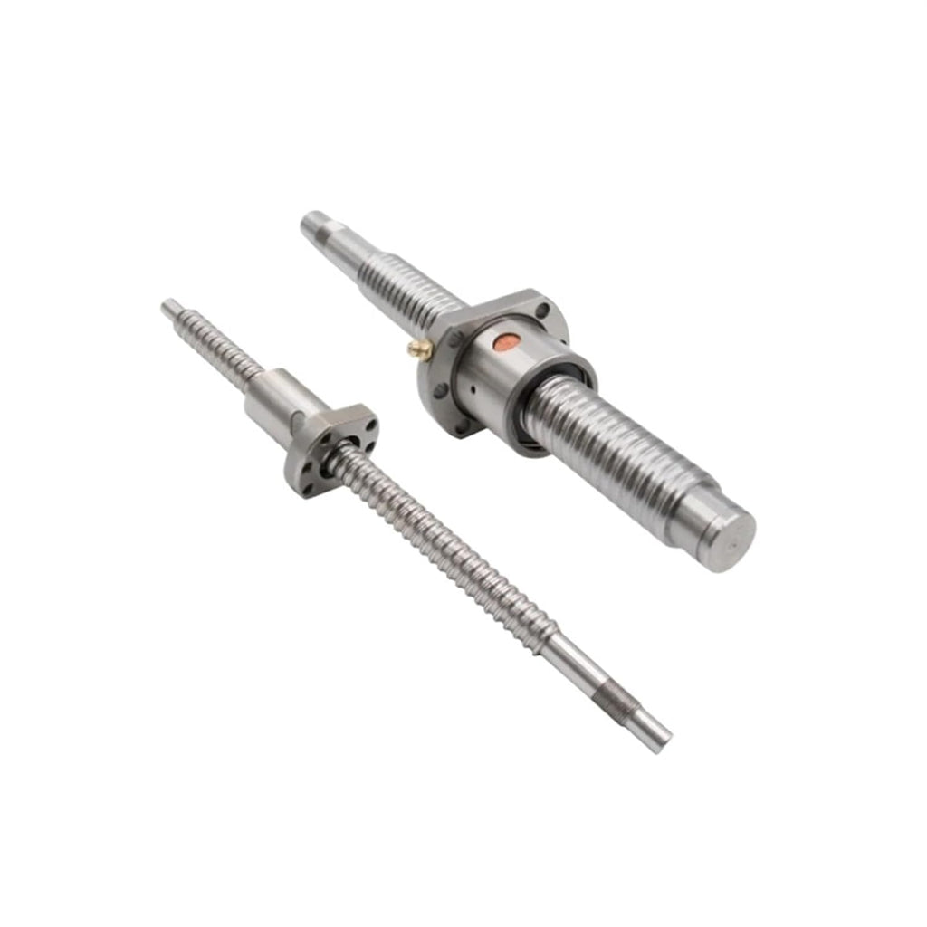Metal Ball Screw nut 2pcs Ball Screw SFU2010 200-950mm C7 Roller Screw with Single Ball Nut Dia 20mm Pitch 10mm for CNC Parts(750mm)