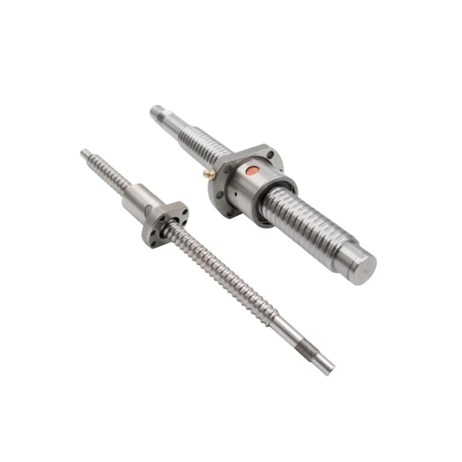 Metal Ball Screw nut 2pcs Ball Screw SFU2010 200-950mm C7 Roller Screw with Single Ball Nut Dia 20mm Pitch 10mm for CNC Parts(750mm)