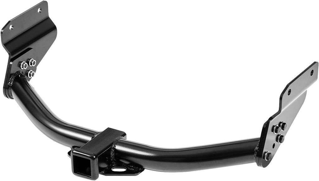 VEVOR Class 3 Trailer Hitch, 2-Inch Receiver, Compatible with 2011-2021 Jeep Grand Cherokee, Q345B Steel Tube Frame, Multi-Fit Hitch to Receive Ball Mount, Cargo Carrier, Bike Rack, Tow Hook, Black