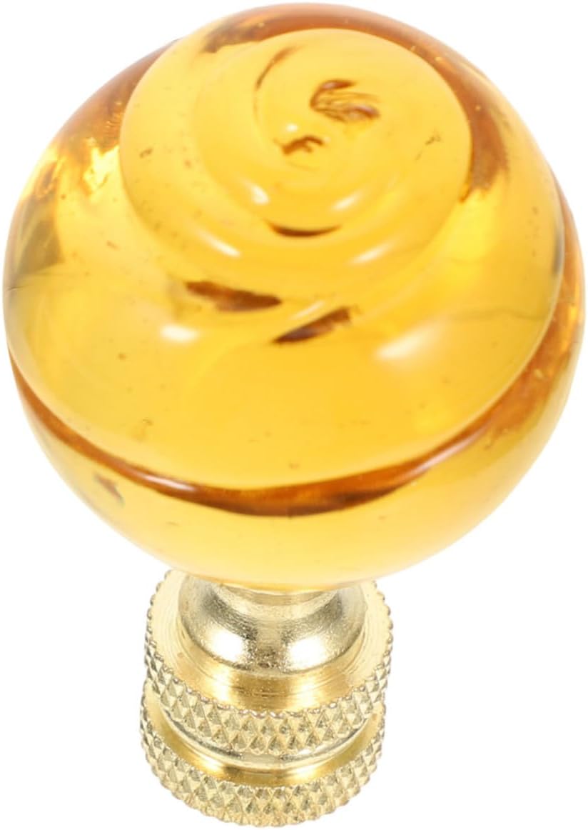 lamp 2pcs Lighting Desk Lights Standing Floor Lamp Desk Lamp Floor Lamps Decorative Lights Lamp Finials Decorative Finial Decor Lamp Finial Cap Knob Nut Crystal Ball Copper lamp (ge 4.55X2.80X2.8