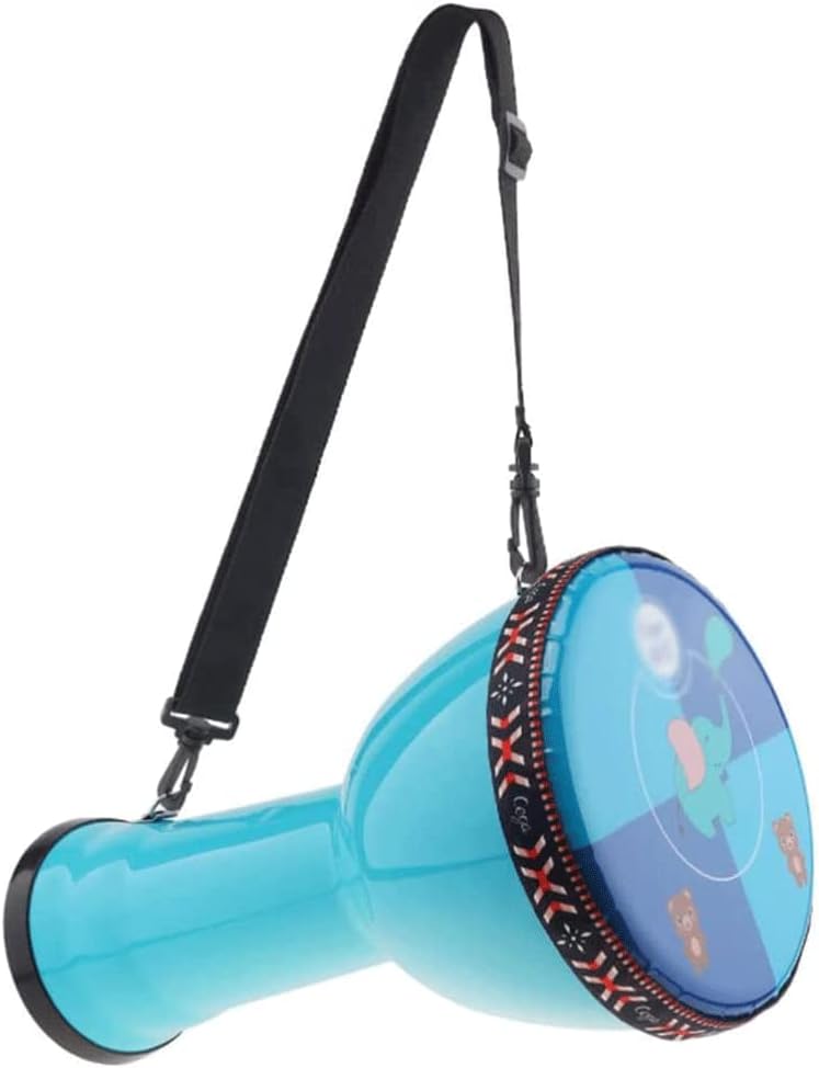 PAASHE Unique Drum Handmade Drum Handmade 8 Inch African Djembe Drum Portable Ethereal Drum Boys Girls Percussion Instrument Handpan Drum