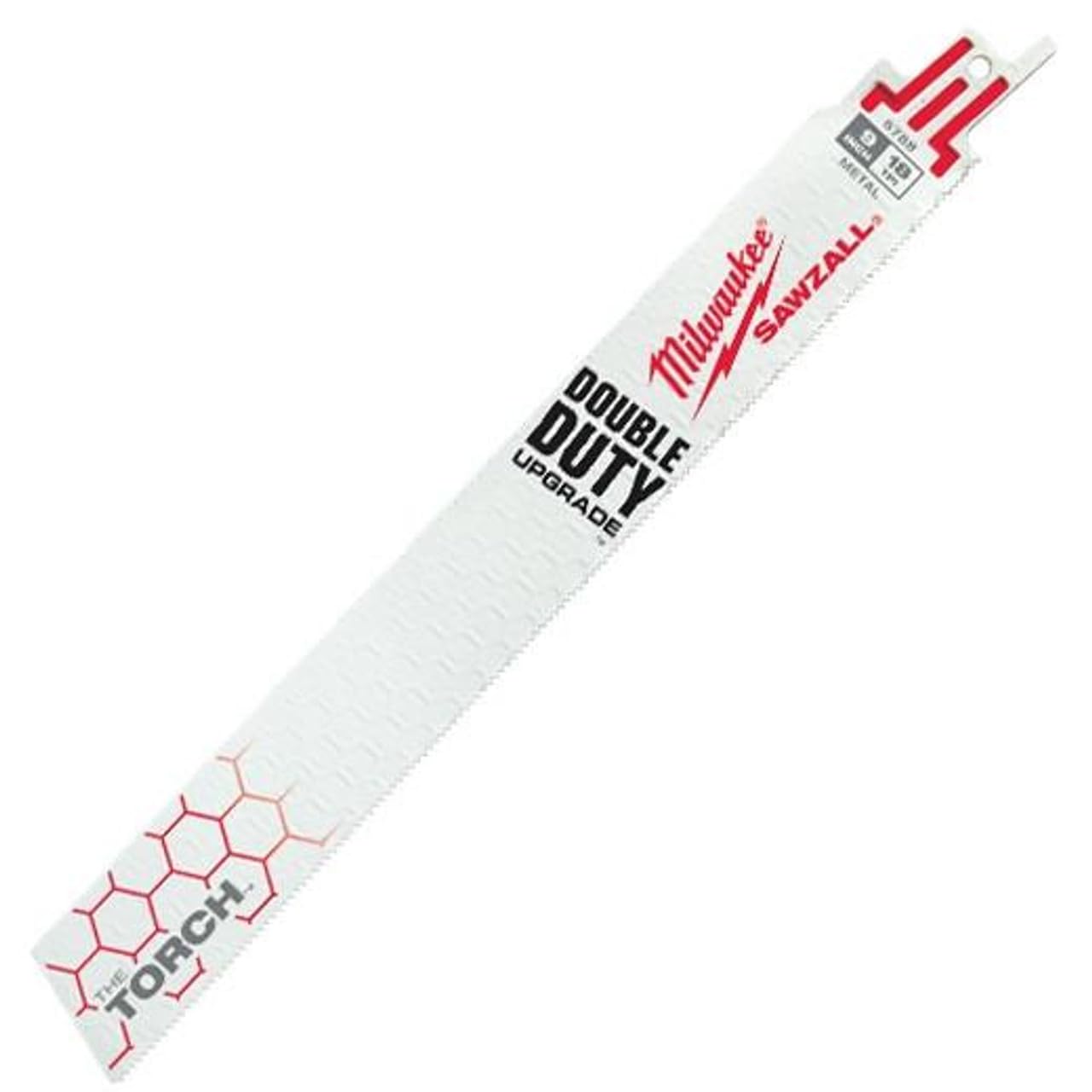 Milwaukee 48-01-7788 9 in. 18 TPI The Torch Sawzall Blade 100 Pk