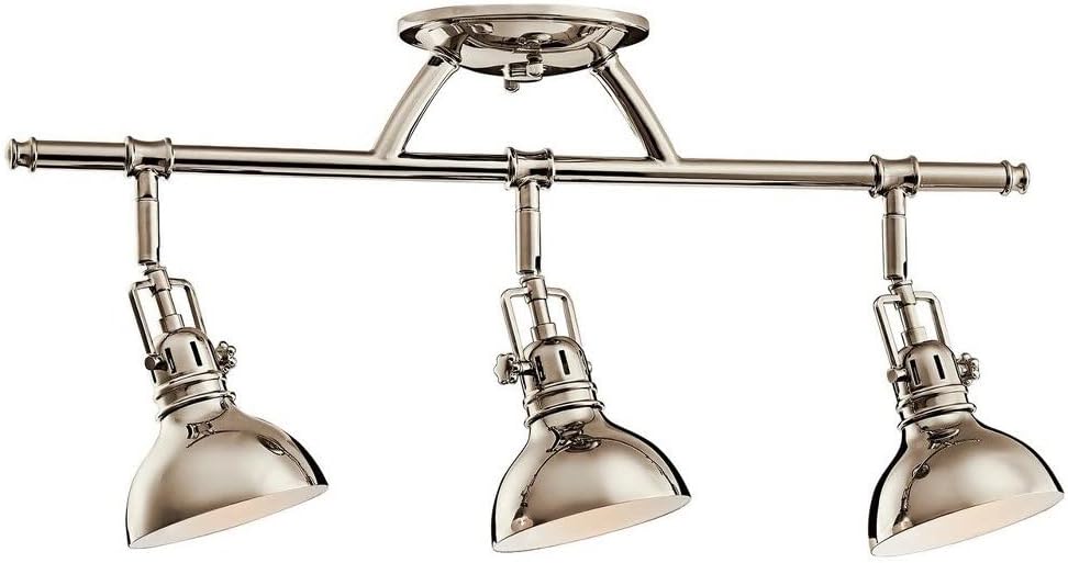 Kichler Hatteras Bay 22.75' 3 Light Halogen Fixed Rail Light Olde Bronze®