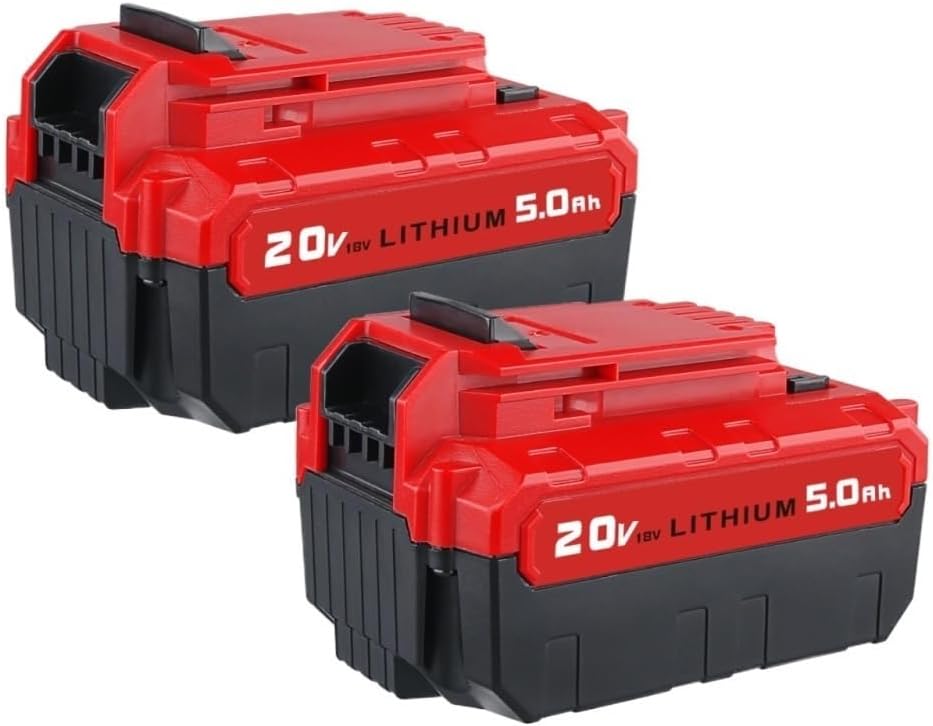 20V 5.0Ah Replacement Lithium-Ion Battery Compatible with Dewalt PCC682L PCC680L PCC692l Cordless Electric Screwdriver Drill Saw Nail Gun Tool Packs(2PCS)