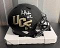 Kobe Hudson Signed Ucf Knights Mini Helmet Beckett Bas Central Florida 2 - Autographed College Mini Helmets