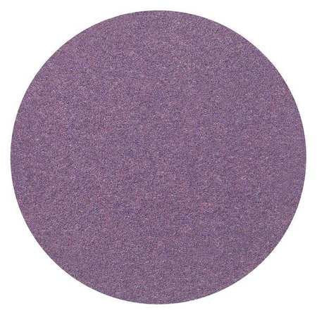 Film Disc, 80 Grit, 5in.Dia, N/Holes, PK50, Min. Qty 5 (5 Pieces)