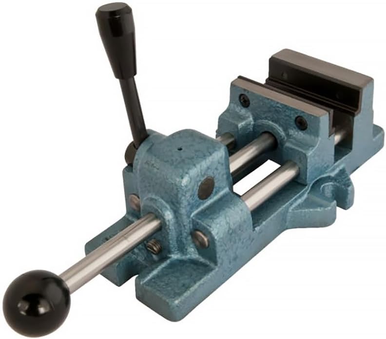 Wilton Cam-Action Drill Press Vise, 4' Jaw Width, 4-11/16' Max Opening (Model 1204)