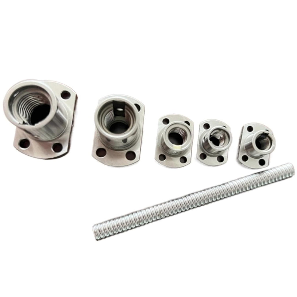 C5 Miniature Ball Screw SFK0801 8mm 10mm 0801 Length100 150 200mm with SFK Ball Nut 3D Printer(150mm,SFK0801 No Machined)