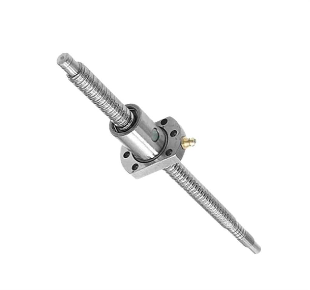 Metal Ball Screw nut Ball Screw SFU2010 550-8000mm C7 Roller Screw with Single Ball Nut Dia 20mm Pitch 10mm for CNC Parts(600mm)