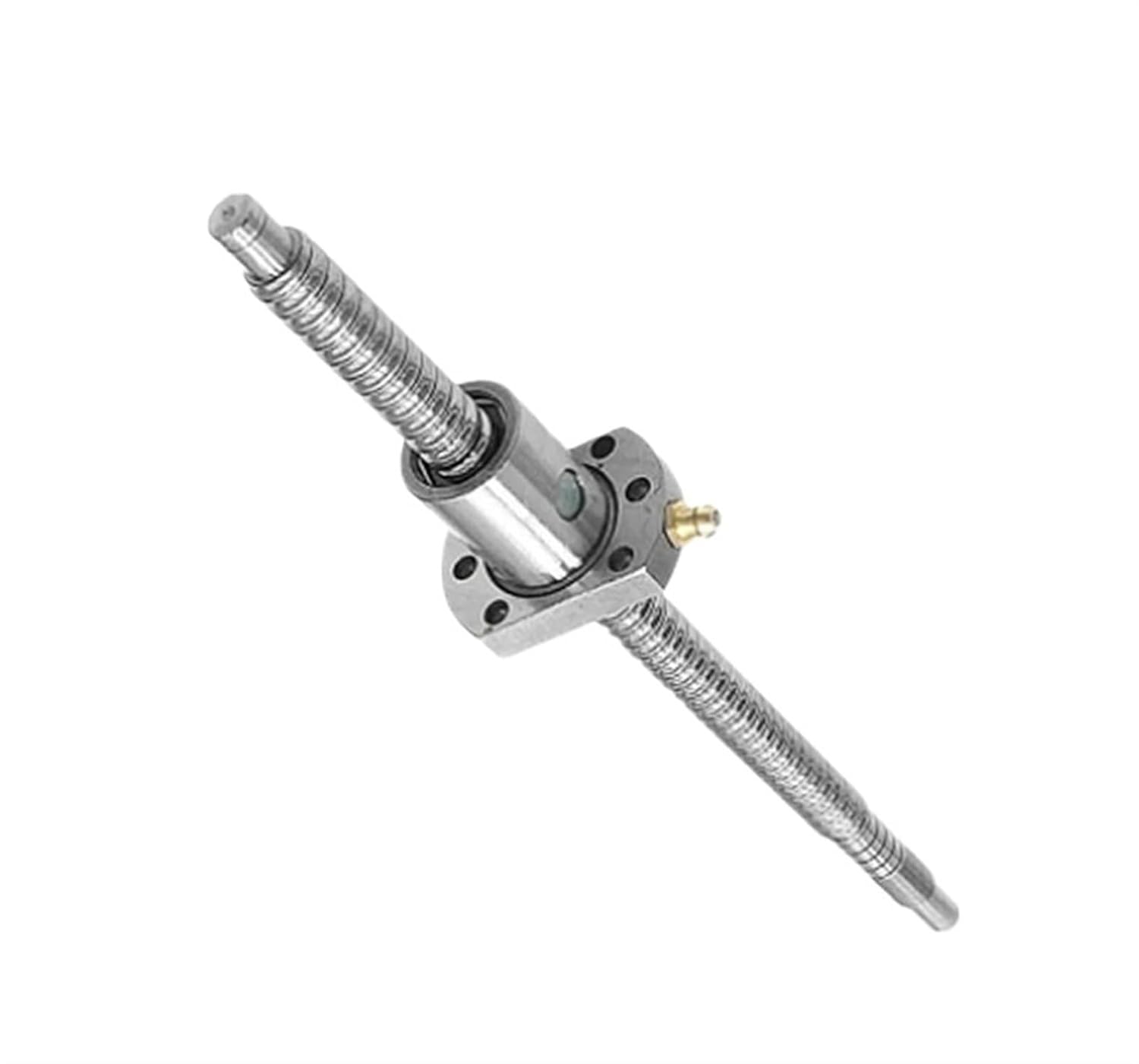 Metal Ball Screw nut Ball Screw SFU2010 550-8000mm C7 Roller Screw with Single Ball Nut Dia 20mm Pitch 10mm for CNC Parts(800mm)