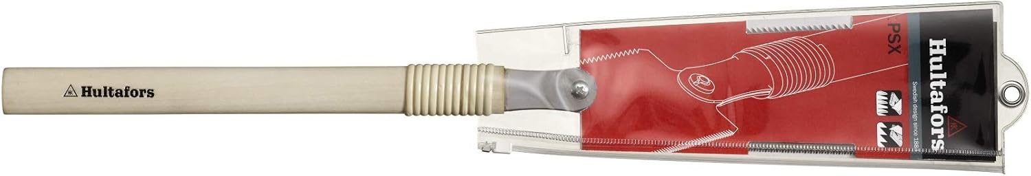 PSX-RYOBA Japanese Saw by Hultafors I Pull Saw with Hardened Teeth and Traditional Wooden Handle I Handsaw on Both Sides I 591270