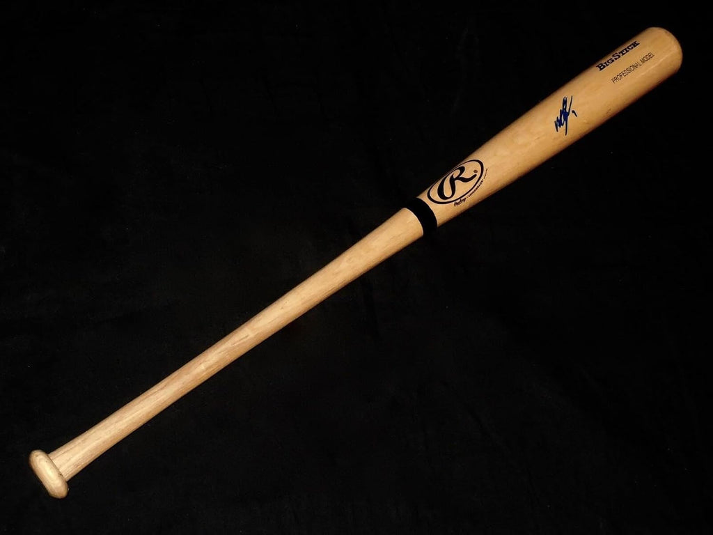 Miguel Tejada Autographed Rawlings Bat (baltimore Orioles) - W/ Coa! - Autographed MLB Bats