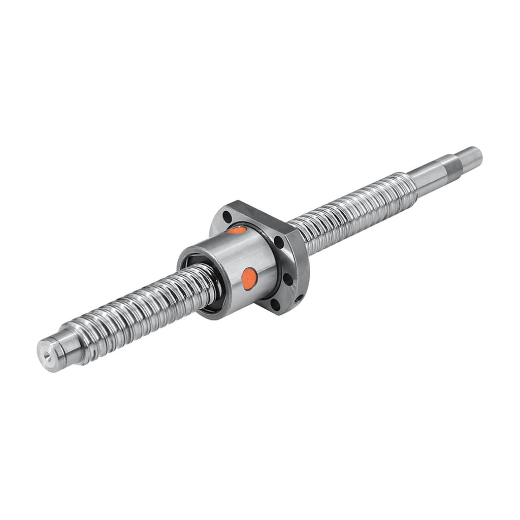 1pc SFU2005 SFU2010 20MM Diameter 5mm 10mm Lead End Machined Ballscrew Rod + Single Ball Nut(SFU2010,350mm)