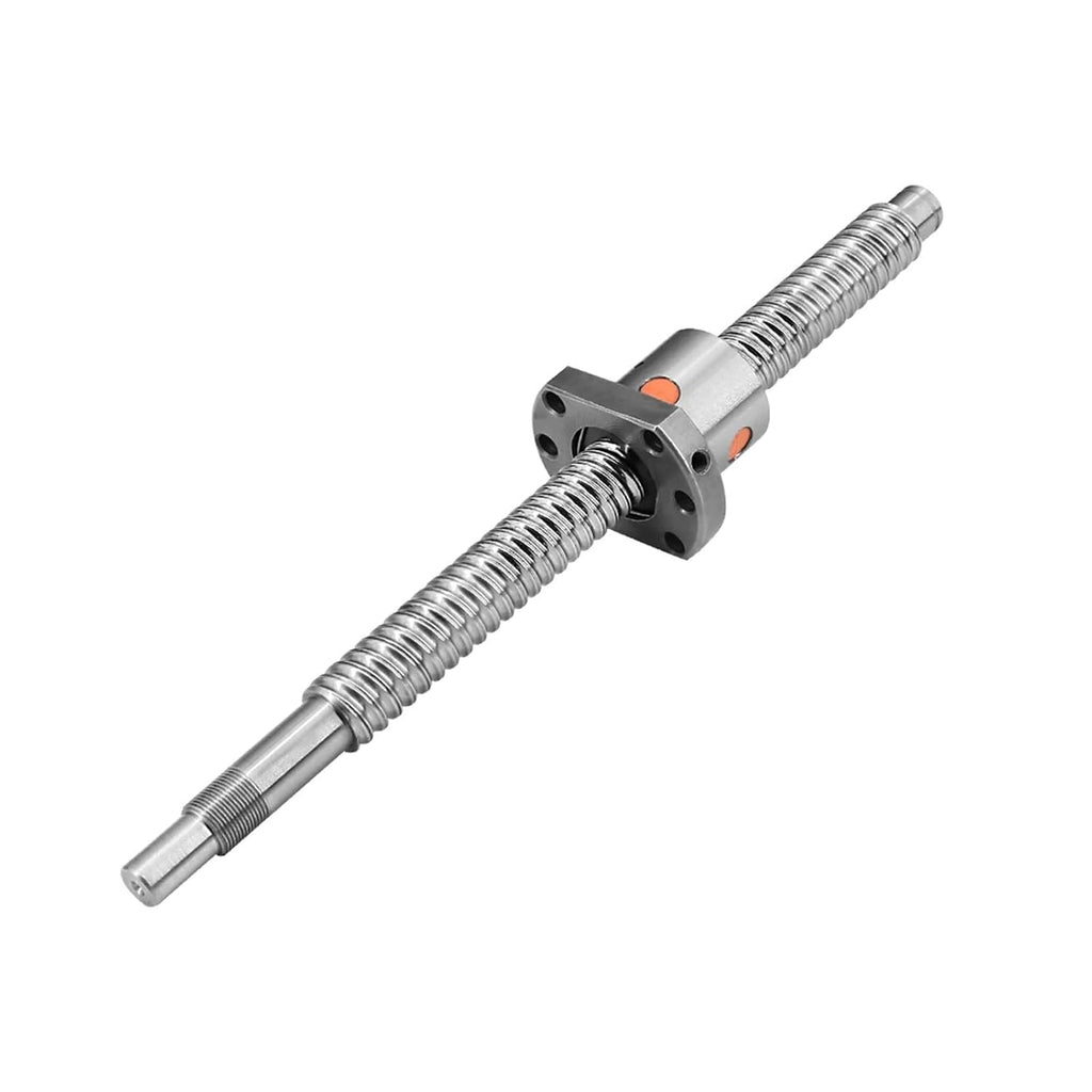 BallScrew SFU2005 SFU2010 20MM Diameter 5mm 10mm Lead End Machined Ballscrew Rod + Single Ball Nut for CNC Engraver Milling Router(SFU2005,300mm)