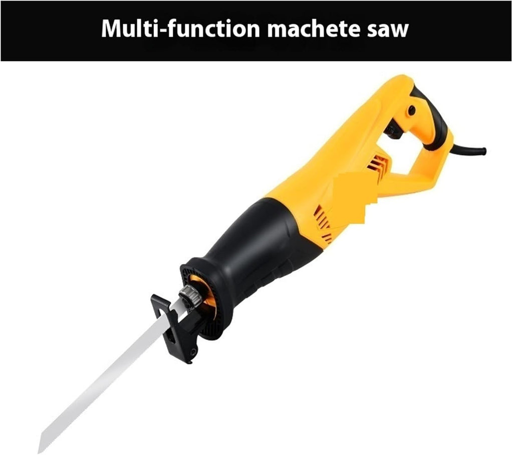Reciprocating Saw, Cordless Electric Reciprocating Saw Multi-Function Woodworking Cutting Tool for Home Use