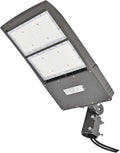 LED Parking Lot Light 300W/240W/200W Adjustable 5700K Daylight White Shoebox Pole Light Waterproof Outdoor Area Street Court Security Lighting Fixture,UL DLC Listed (1 Pack)