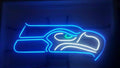 Queen Sense 17'x14' Seattle Sports Team Seahawk Neon Sign Man Cave Bar Pub Beer Gift Neon Lamp A117SSH Neon Light