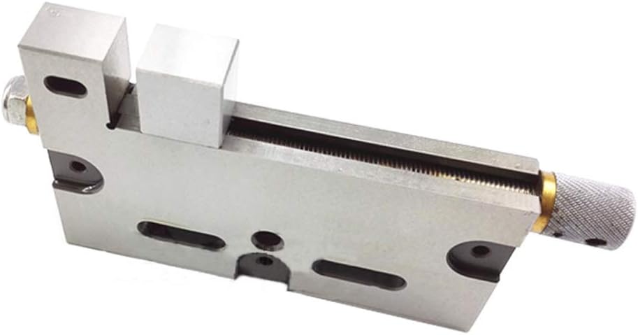 CNC Wire EDM High Precision Vise Stainless Steel 4'/ 100mm Jaw Opening Tool Clamping Bench Vise CNC Vise Clamping Range 0-100mm Slow-moving Wire Vise for small workpieces