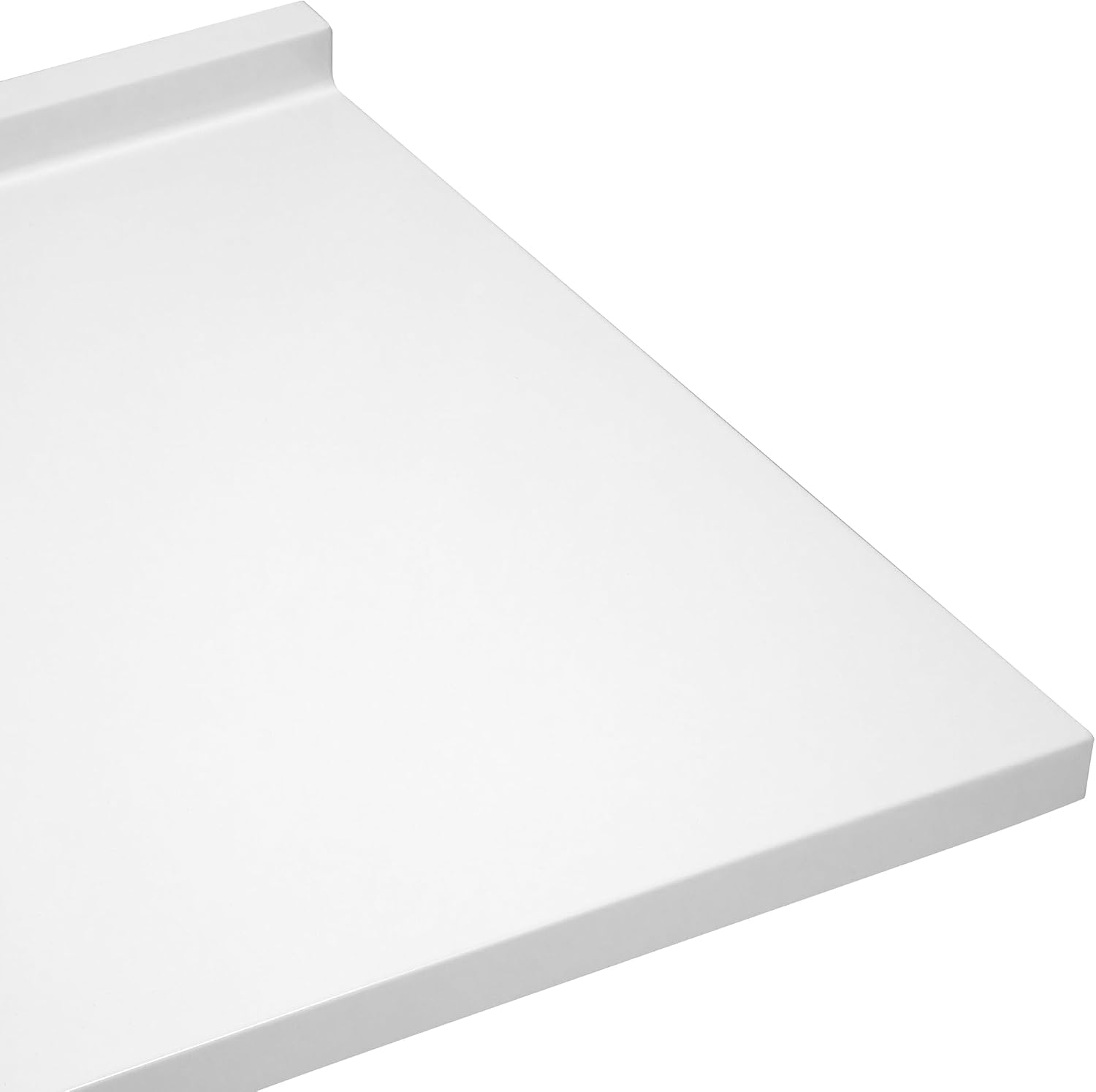 Design House 61-Inch Camilla II Modern Vanity Top with Backsplash, Improved Packaging, Solid White – Design House, 630251