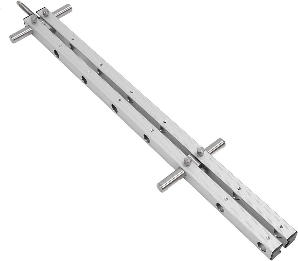 Heavy Duty Woodworking Clamp, 640mm Width, 499KG Clamping Force, Aluminum Alloy Build, Quick Setup, Protective Soft Pads, for Furniture and Crafts