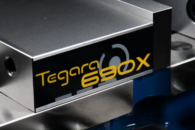 Tegara 690X 6' CNC Milling Machine Vise with Location Holes and Vise Key Slot 202-0990 R[
