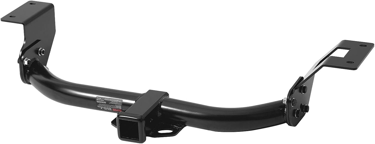 VEVOR Class 3 Trailer Hitch, 2-Inch Receiver, 6000 lbs, Q345B Steel Tube Frame, Compatible with 2012-2016 Honda CR-V, Multi-Fit Hitch to Receive Ball Mount, Cargo Carrier, Bike Rack, Tow Hook, Black